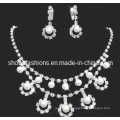 Bridal Jewelry Sets/Shiny Pearl & Crystal Fashion Jewelry Sets/ Necklace and Earrings Sets (XJW12237)